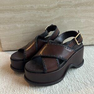 Loeffler Randall Mae Platform Sandalls